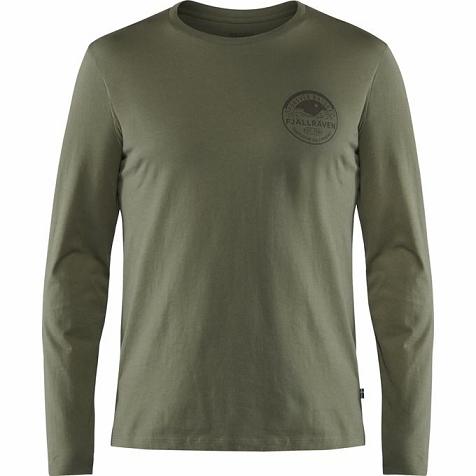 Fjallraven Men Forever Nature Badge T-Shirt Green PH233312 Philippines